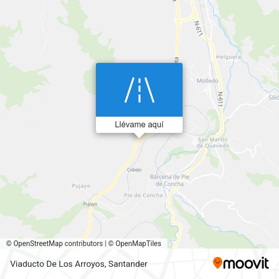 Mapa Viaducto De Los Arroyos
