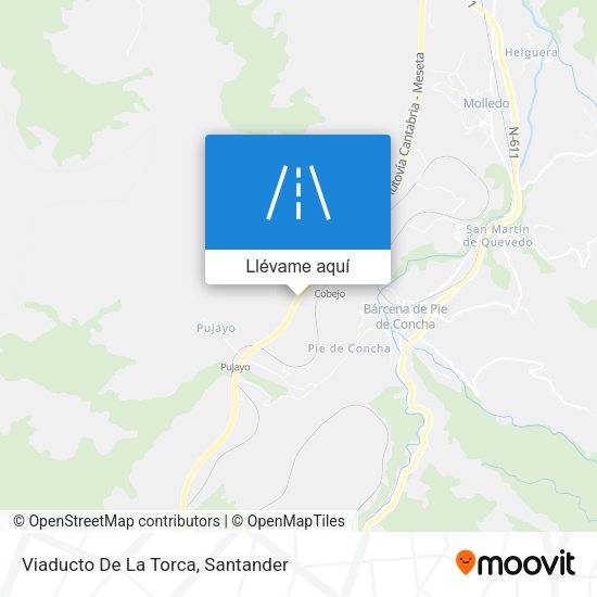 Mapa Viaducto De La Torca