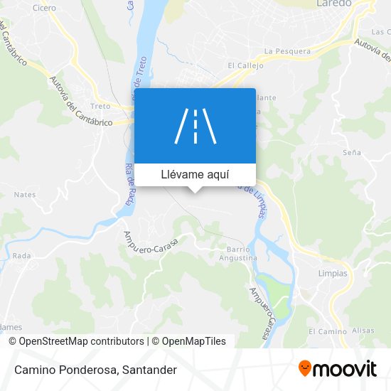Mapa Camino Ponderosa