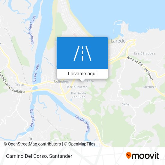 Mapa Camino Del Corso
