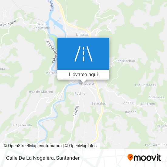 Mapa Calle De La Nogalera