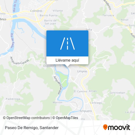 Mapa Paseo De Remigo