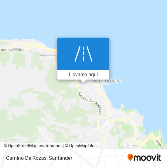 Mapa Camino De Rozas