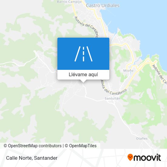 Mapa Calle Norte