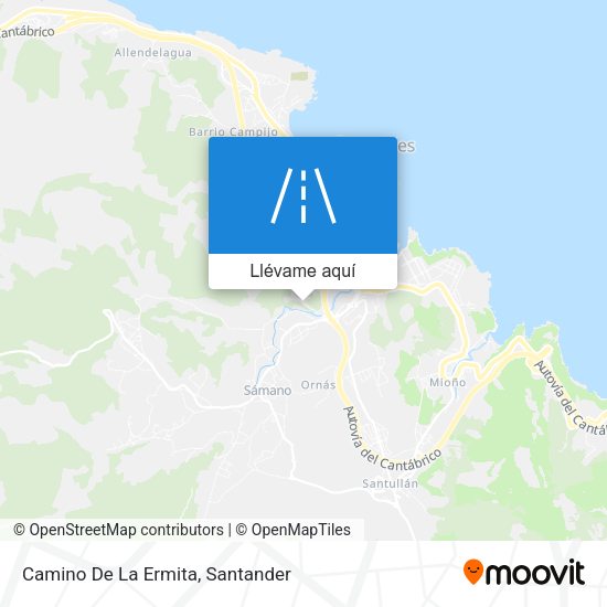 Mapa Camino De La Ermita