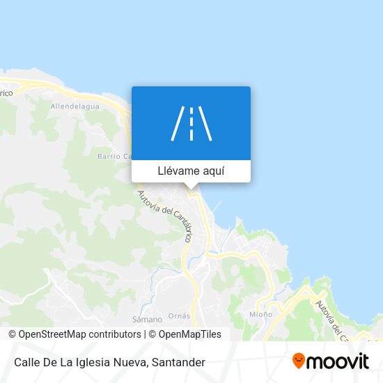 Mapa Calle De La Iglesia Nueva