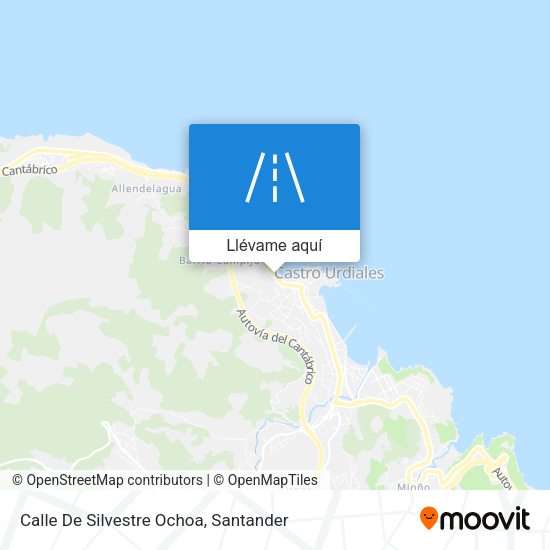 Mapa Calle De Silvestre Ochoa