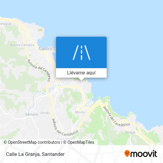 Mapa Calle La Granja