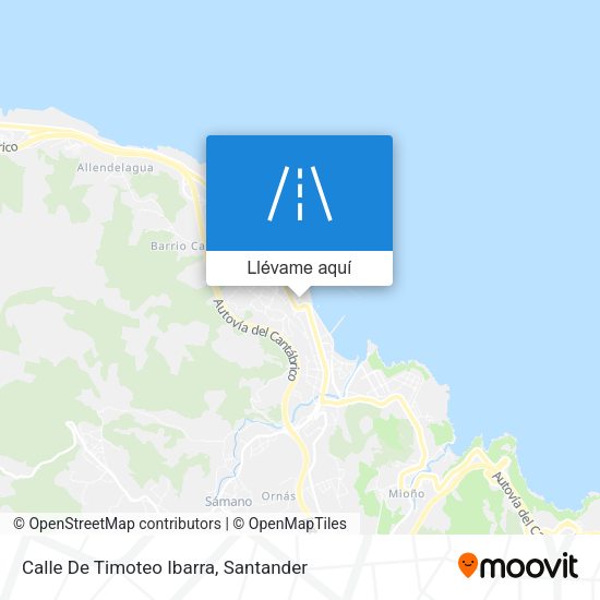 Mapa Calle De Timoteo Ibarra