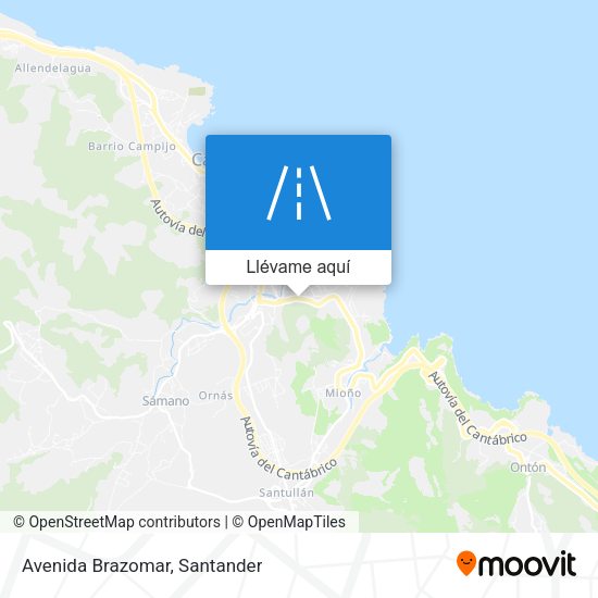 Mapa Avenida Brazomar