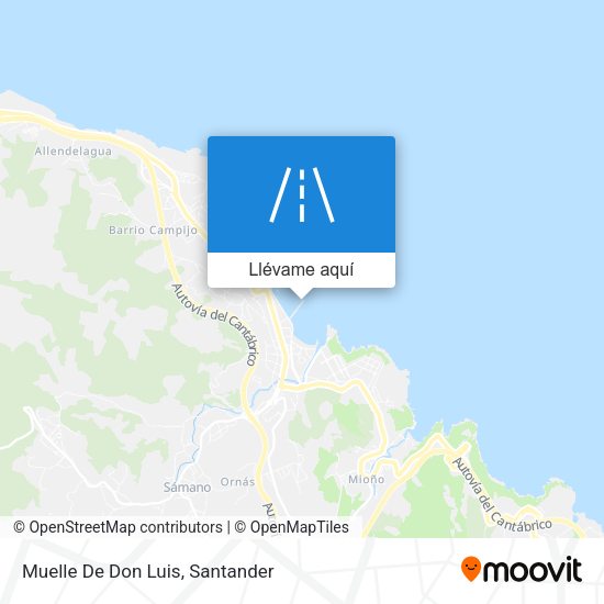 Mapa Muelle De Don Luis