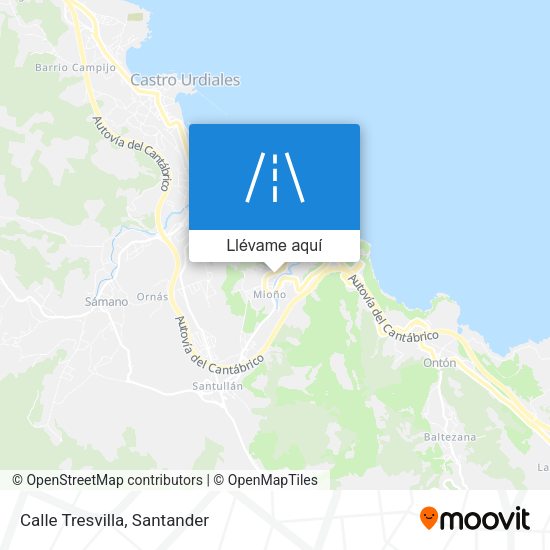 Mapa Calle Tresvilla