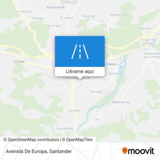 Mapa Avenida De Europa