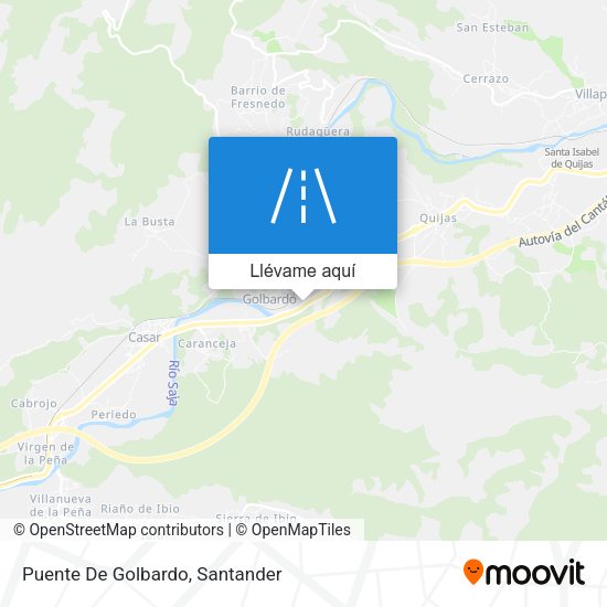 Mapa Puente De Golbardo