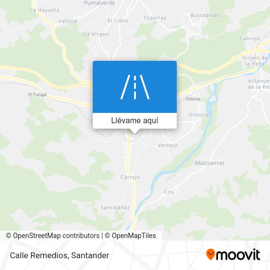 Mapa Calle Remedios