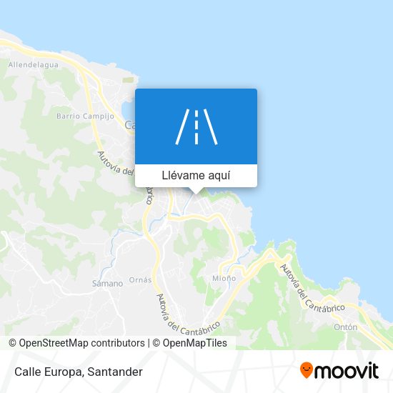 Mapa Calle Europa