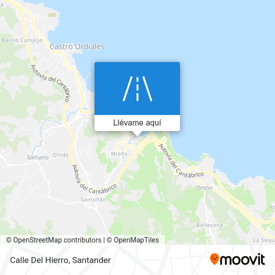 Mapa Calle Del Hierro
