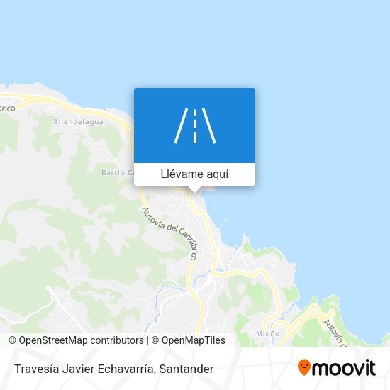 Mapa Travesía Javier Echavarría