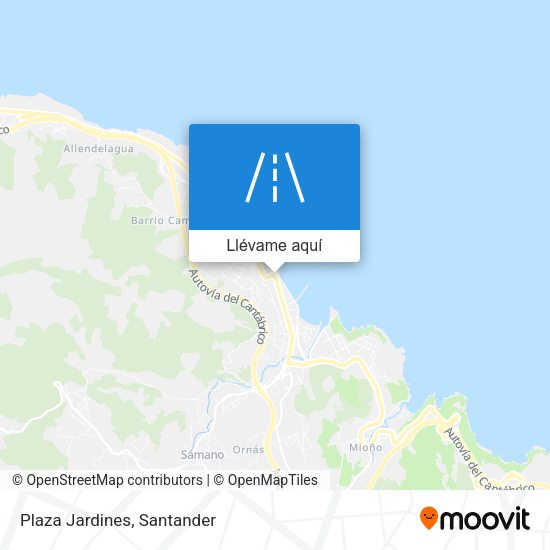 Mapa Plaza Jardines