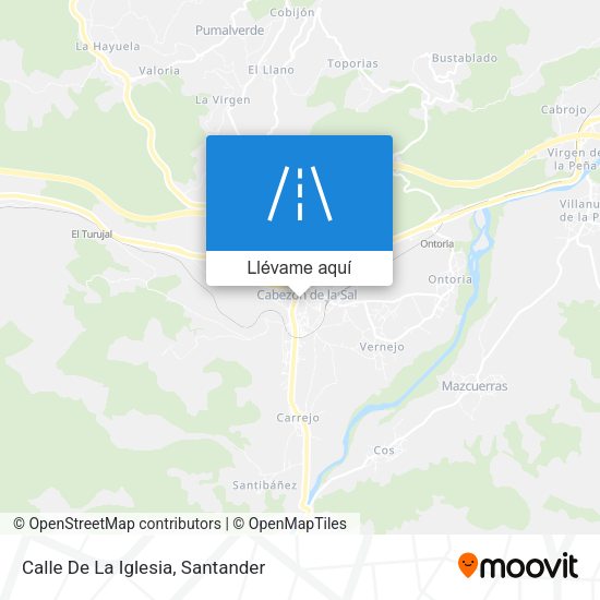 Mapa Calle De La Iglesia
