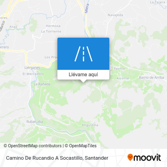 Mapa Camino De Rucandio A Socastillo