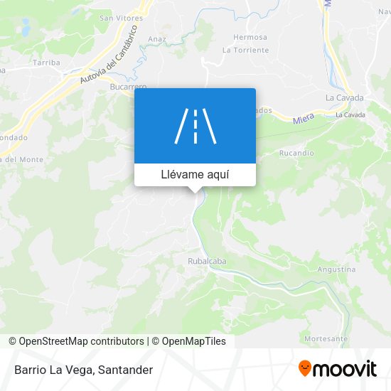 Mapa Barrio La Vega
