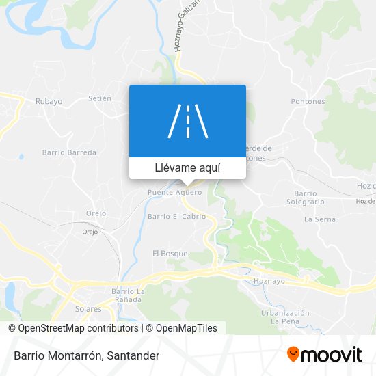 Mapa Barrio Montarrón