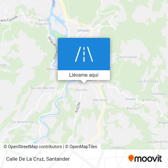 Mapa Calle De La Cruz