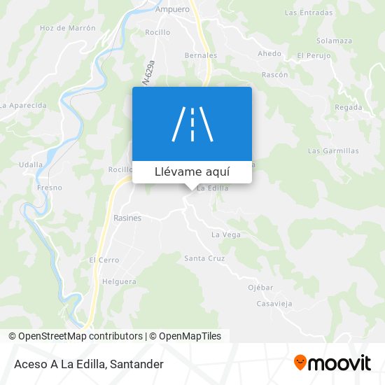 Mapa Aceso A La Edilla