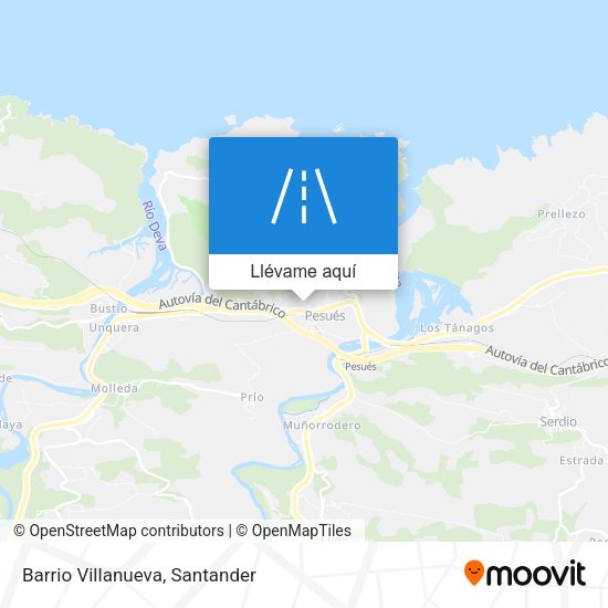 Mapa Barrio Villanueva