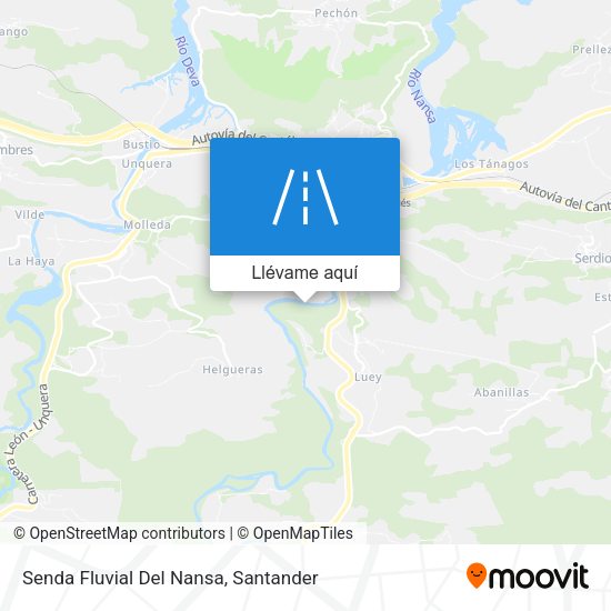 Mapa Senda Fluvial Del Nansa