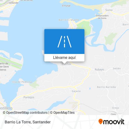 Mapa Barrio La Torre