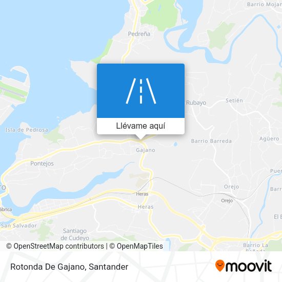 Mapa Rotonda De Gajano