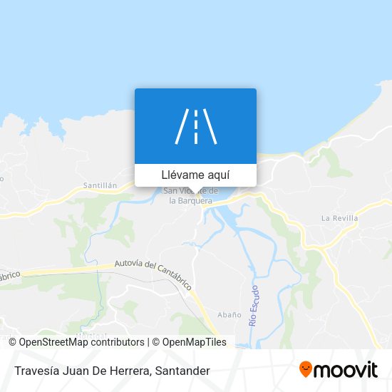 Mapa Travesía Juan De Herrera