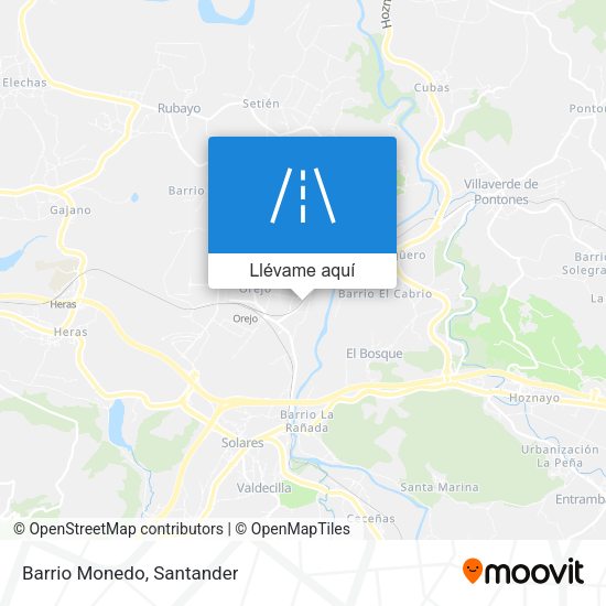 Mapa Barrio Monedo