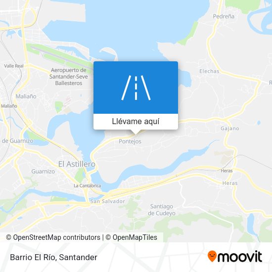 Mapa Barrio El Río