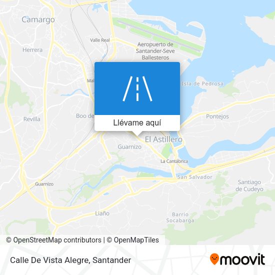 Mapa Calle De Vista Alegre