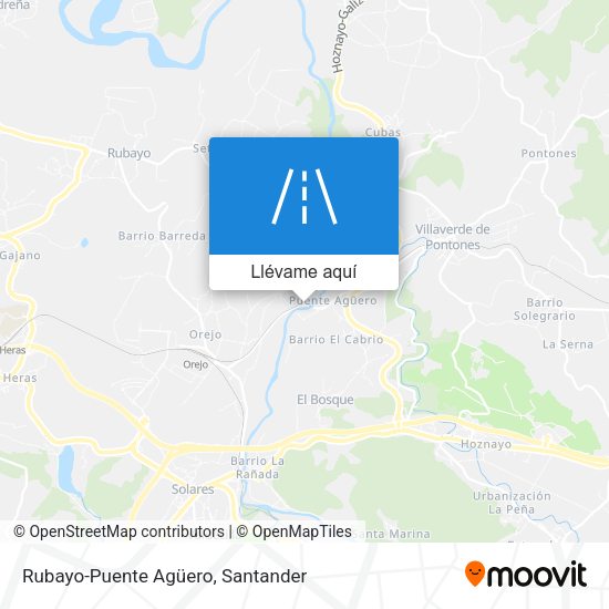 Mapa Rubayo-Puente Agüero
