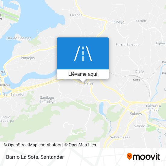 Mapa Barrio La Sota