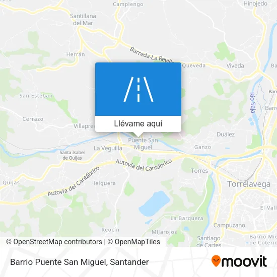 Mapa Barrio Puente San Miguel