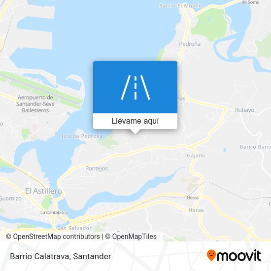 Mapa Barrio Calatrava
