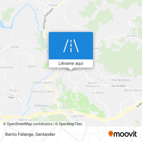 Mapa Barrio Falange