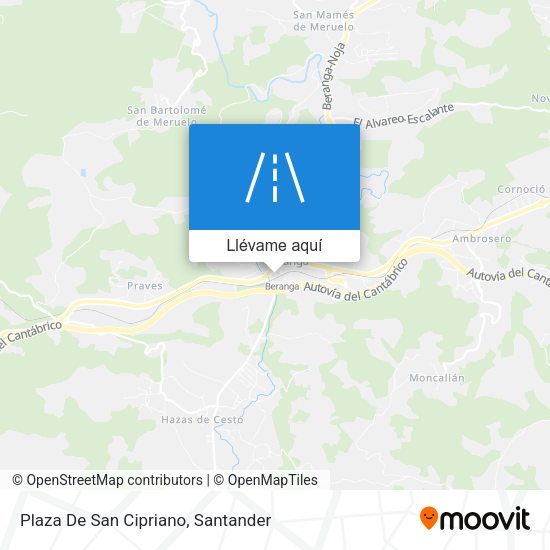 Mapa Plaza De San Cipriano
