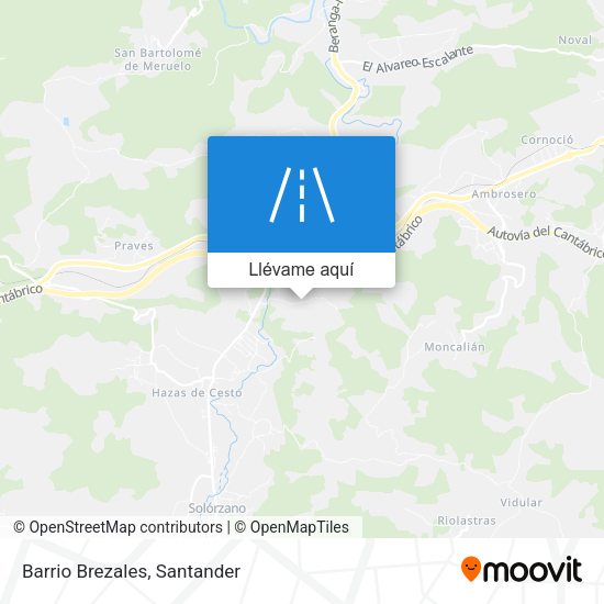 Mapa Barrio Brezales