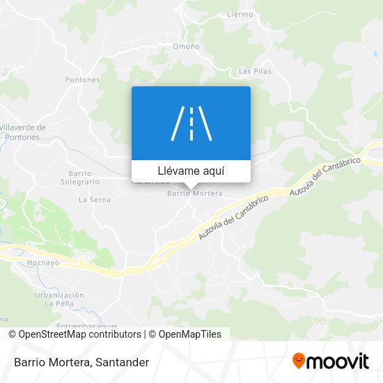 Mapa Barrio Mortera