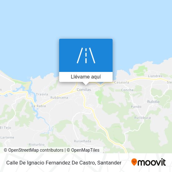 Mapa Calle De Ignacio Fernandez De Castro