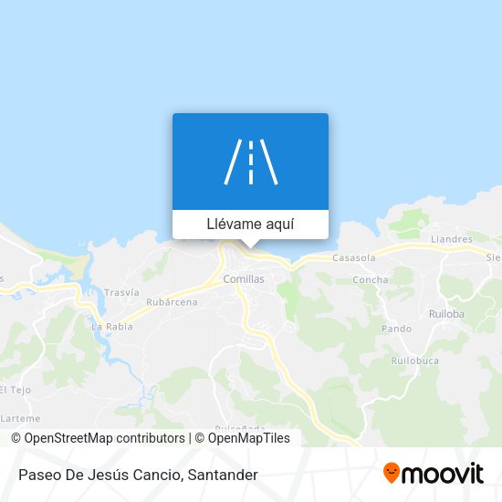 Mapa Paseo De Jesús Cancio