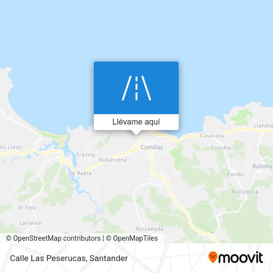 Mapa Calle Las Peserucas