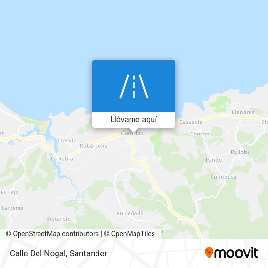 Mapa Calle Del Nogal