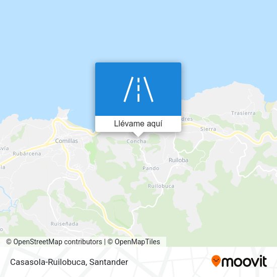 Mapa Casasola-Ruilobuca